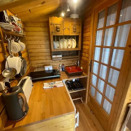 Chalet 7eme Ciel - Tiny House Avec Grande Piscine Interieure Chauffee Toute L'annee Marais-Vernier